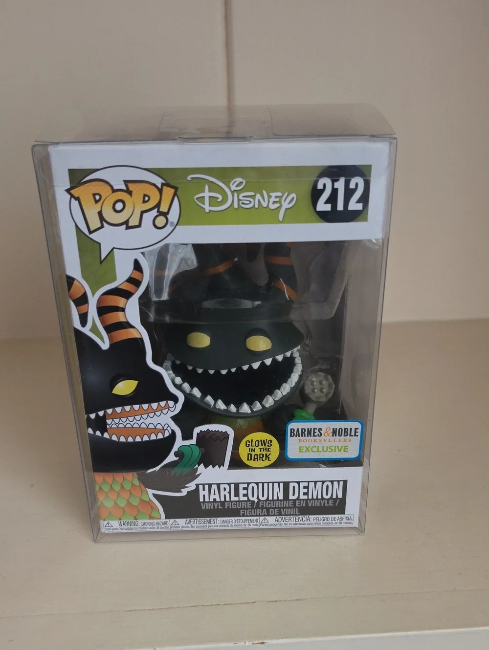 Funko Harlequin Demon Vinyl Figure - Black, Orange, Yellow